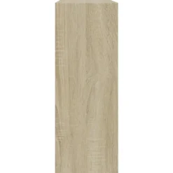 vidaXL - Schoenenkast 2 paar met 1 klep - Sonoma eiken - Hout - 60x21x57 cm