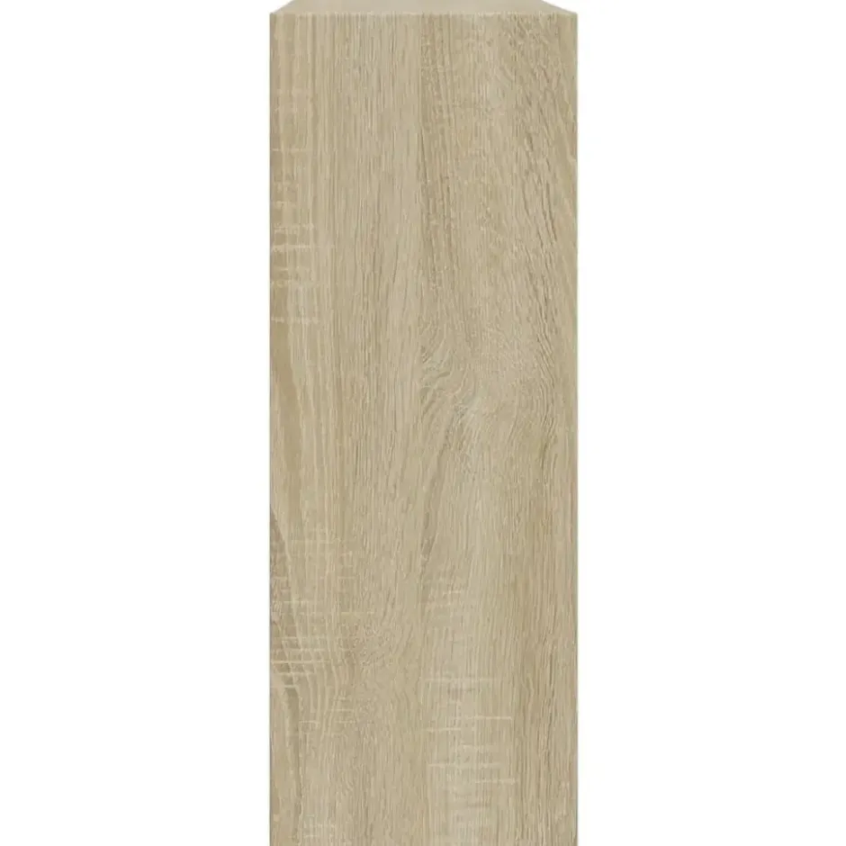 vidaXL - Schoenenkast 2 paar met 1 klep - Sonoma eiken - Hout - 60x21x57 cm