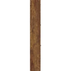 vidaXL - Schoenenkast 6 paar met 3 kleppen - Gerookt eiken - Hout - 59x17x108 cm