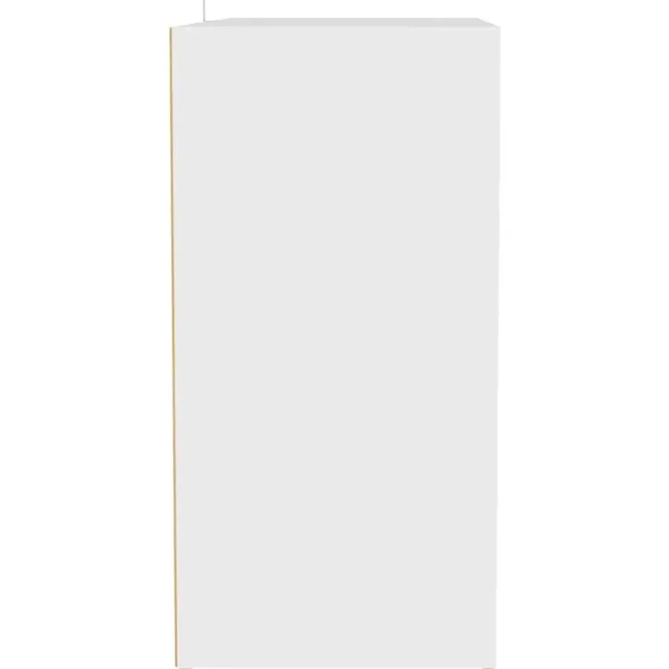 vidaXL - Schoenenkast - Wit - Bewerkt hout - 60 x 35 x 70 cm