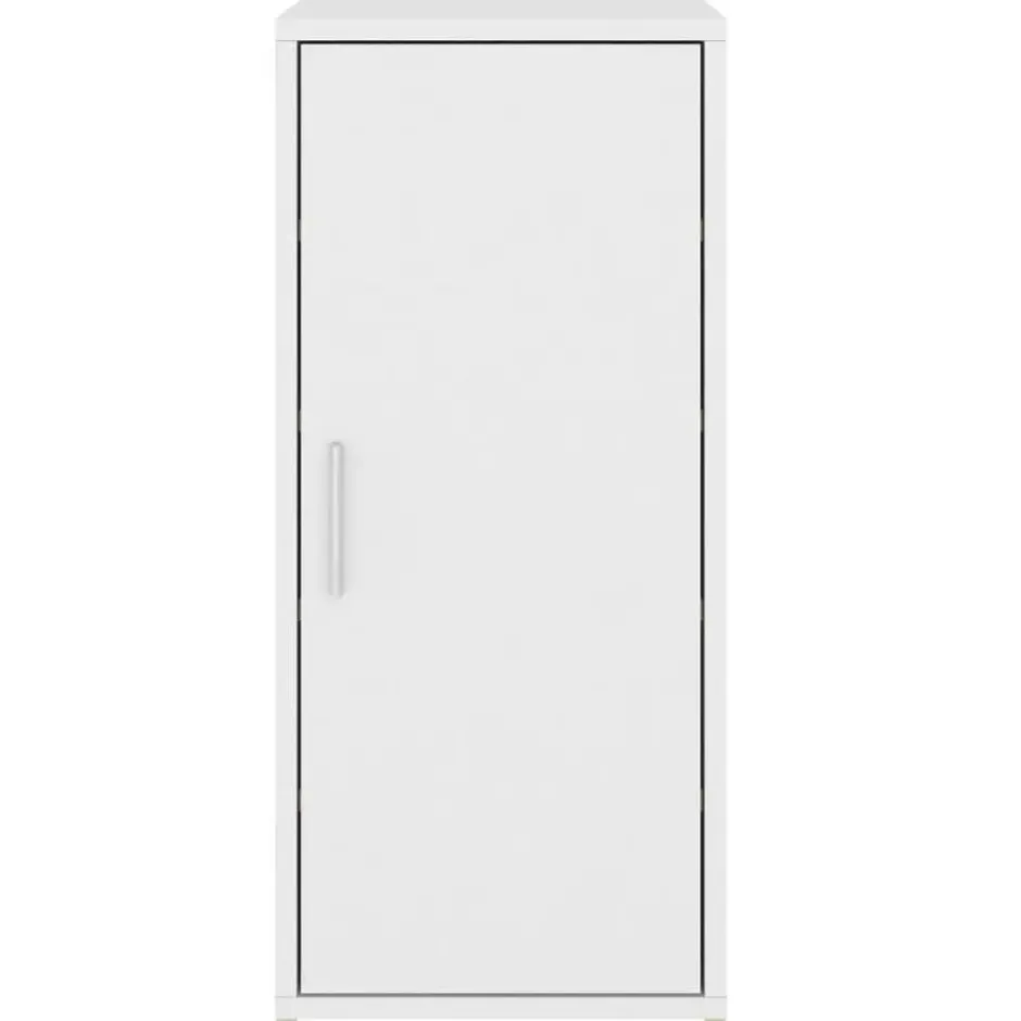 vidaXL - Schoenenkast - Wit - Bewerkt hout - 31.5 x 35 x 70 cm