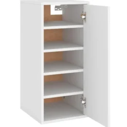vidaXL - Schoenenkast - Wit - Bewerkt hout - 31.5 x 35 x 70 cm