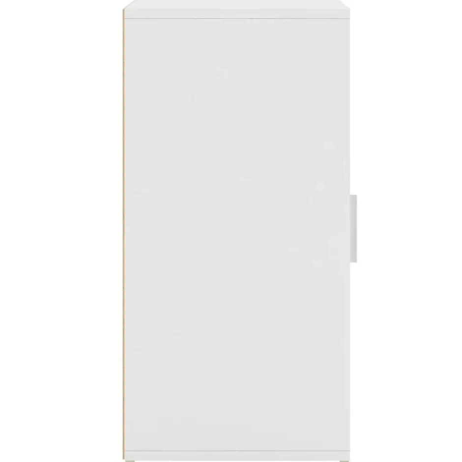 vidaXL - Schoenenkast - Wit - Bewerkt hout - 31.5 x 35 x 70 cm