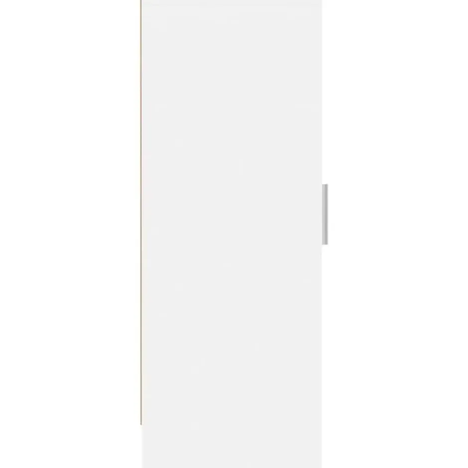vidaXL - Schoenenkast - Wit - Bewerkt hout - 31.5 x 35 x 92 cm