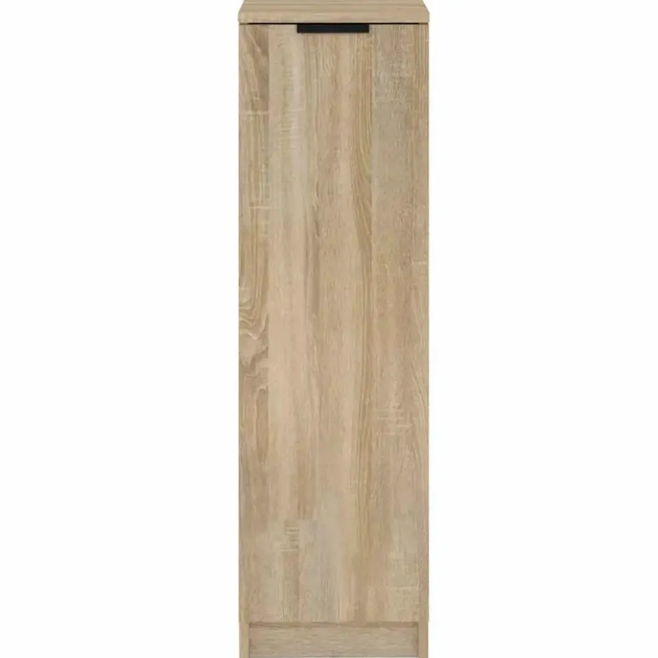 vidaXL - Schoenenrek - Bruin - Bewerkt hout