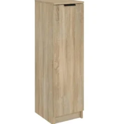 vidaXL - Schoenenrek - Bruin - Bewerkt hout