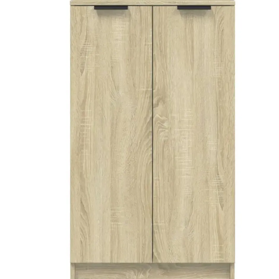 vidaXL - Schoenenrek - Bruin - Bewerkt hout