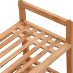 vidaXL - Schoenenrek - Bruin - Hout