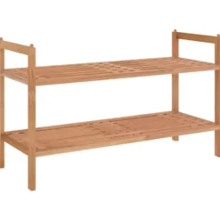 vidaXL - Schoenenrek - Bruin - Hout