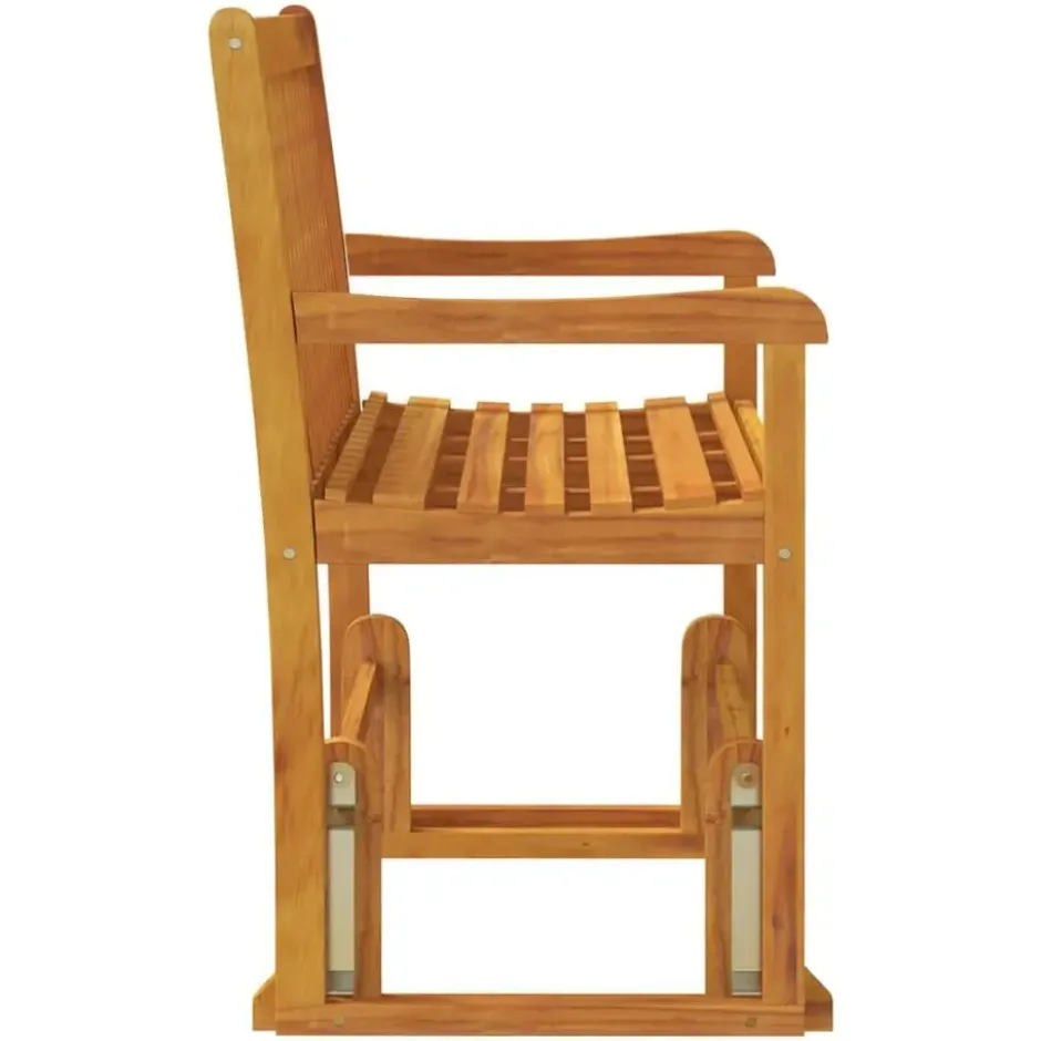 vidaXL - Schommelbank - Bruin - Acaciahout -110 cm
