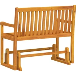 vidaXL - Schommelbank - Bruin - Acaciahout -110 cm