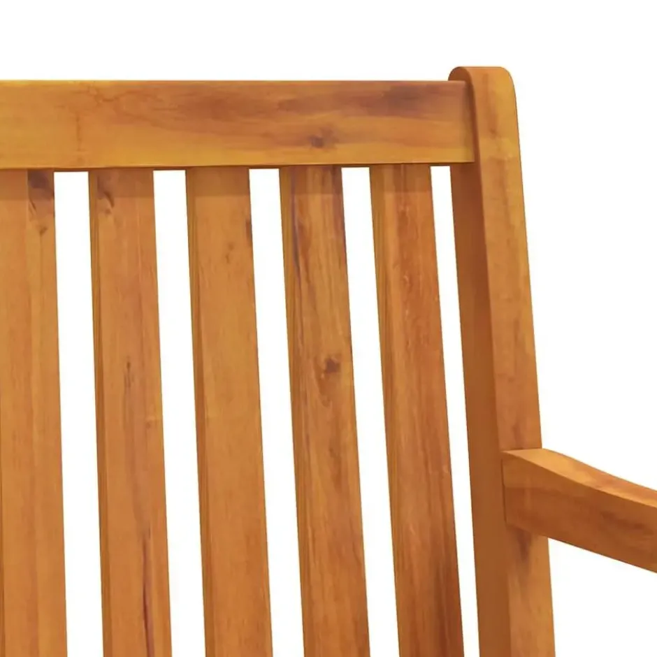 vidaXL - Schommelbank - Bruin - Acaciahout -110 cm