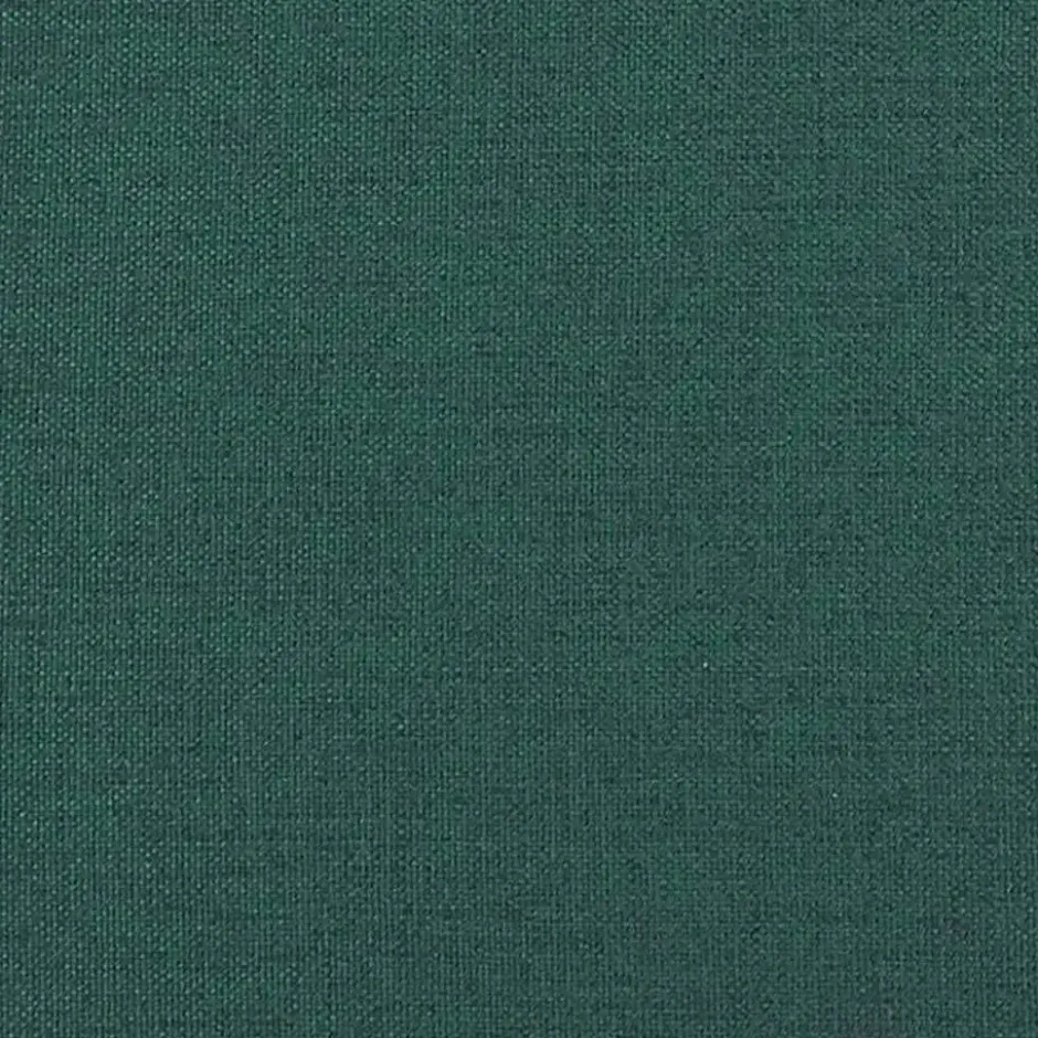 vidaXL Slaapbank inklapbaar met kussen - Donkergroen stof - 74x77x81 cm