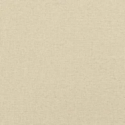 vidaXL Slaapbank inklapbaar met kussen - Crème stof - 74x77x81 cm