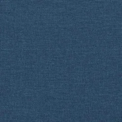 vidaXL Slaapbank 2-zits inklapbaar met kussens - Blauw stof - 112 cm