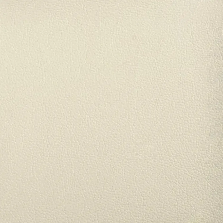 vidaXL Slaapbank 2-zits inklapbaar met kussens - Crème kunstleer - 112 cm
