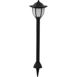 vidaXL - Solarlamp - Zwart - Polypropyleen - 6 stuks
