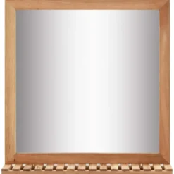 vidaXL - Spiegel - Bruin - Hout
