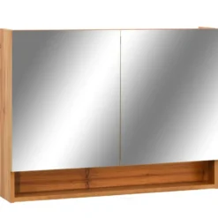 vidaXL - Spiegelkast - Bruin - MDF