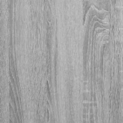 vidaXL - Spiegelkast LED 60x12x45 cm bewerkt hout grijs sonoma eiken
