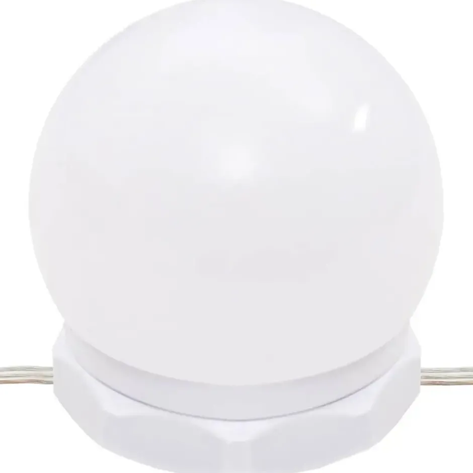 vidaXL - Spiegelkast met LED-verlichting 60x31,5x62 cm gerookt eiken