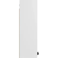 vidaXL - Spiegelkast met plank - Wit - Bewerkt hout en acryl - 64x20x67 cm