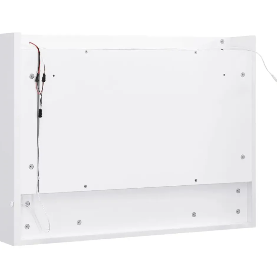 vidaXL - Spiegelkast - Wit - MDF