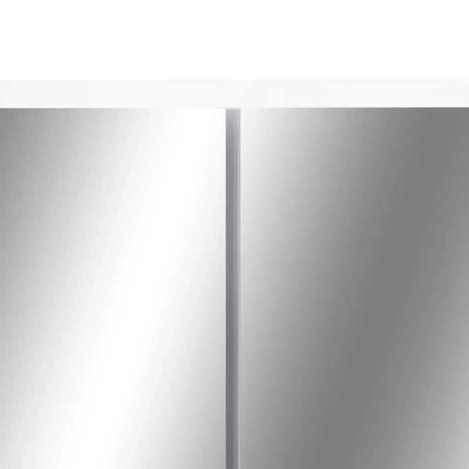 vidaXL - Spiegelkast - Wit - MDF