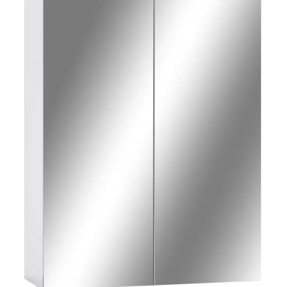 vidaXL - Spiegelkast - Wit - MDF