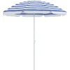 vidaXL - Strandparasol - Blauw - Polyester