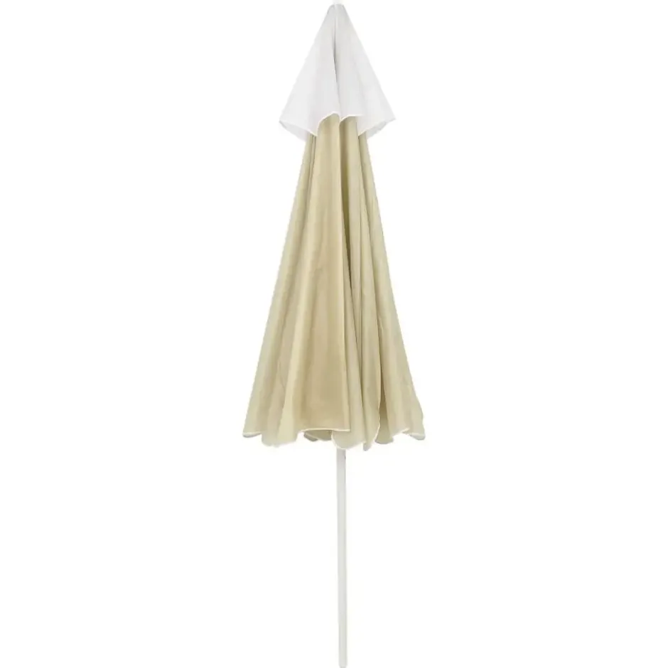 vidaXL - Strandparasol - Geel - Polyester