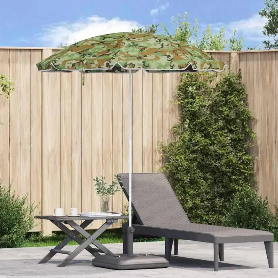 vidaXL - Strandparasol - Meerkleurig - Polyester