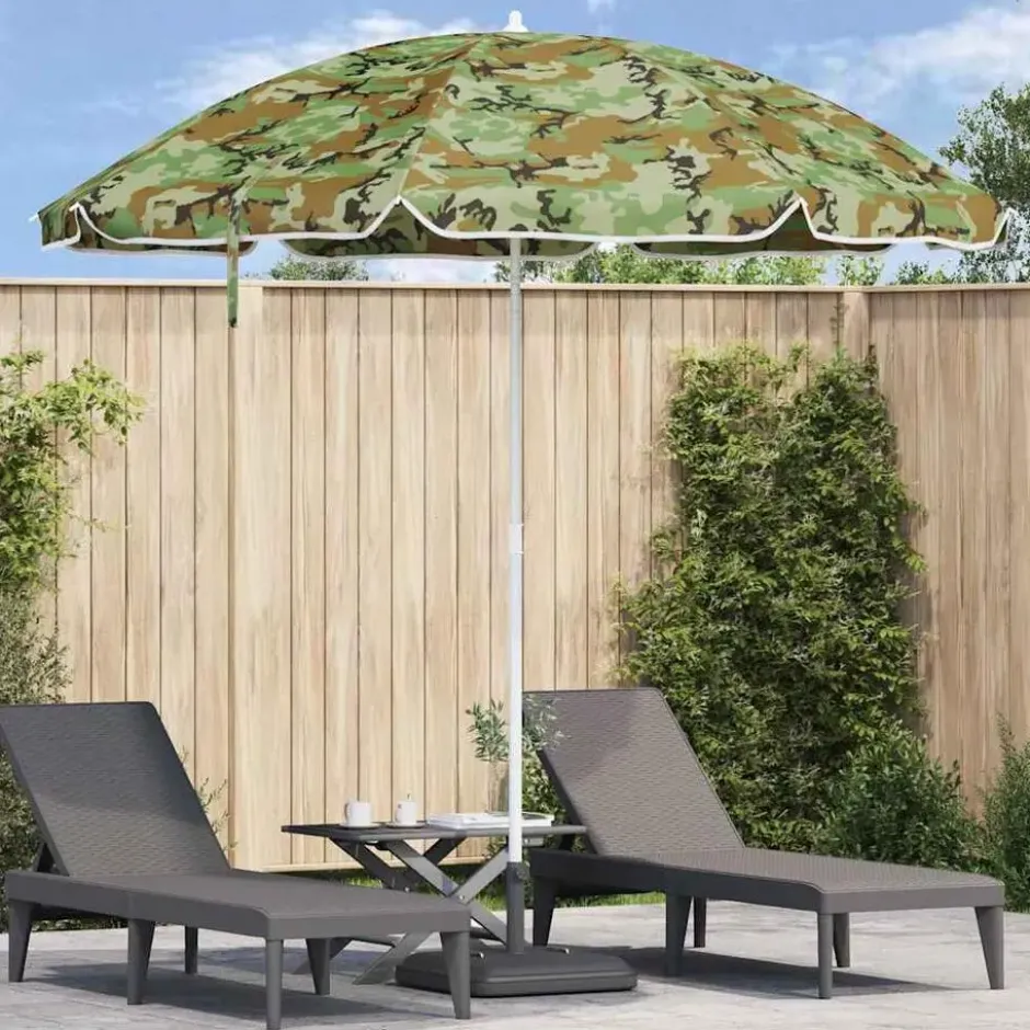vidaXL - Strandparasol - Meerkleurig - Polyester