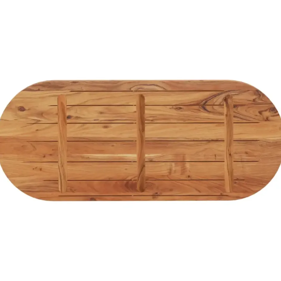 vidaXL - Tafelblad - Bruin - Acaciahout - 140 x 60 cm