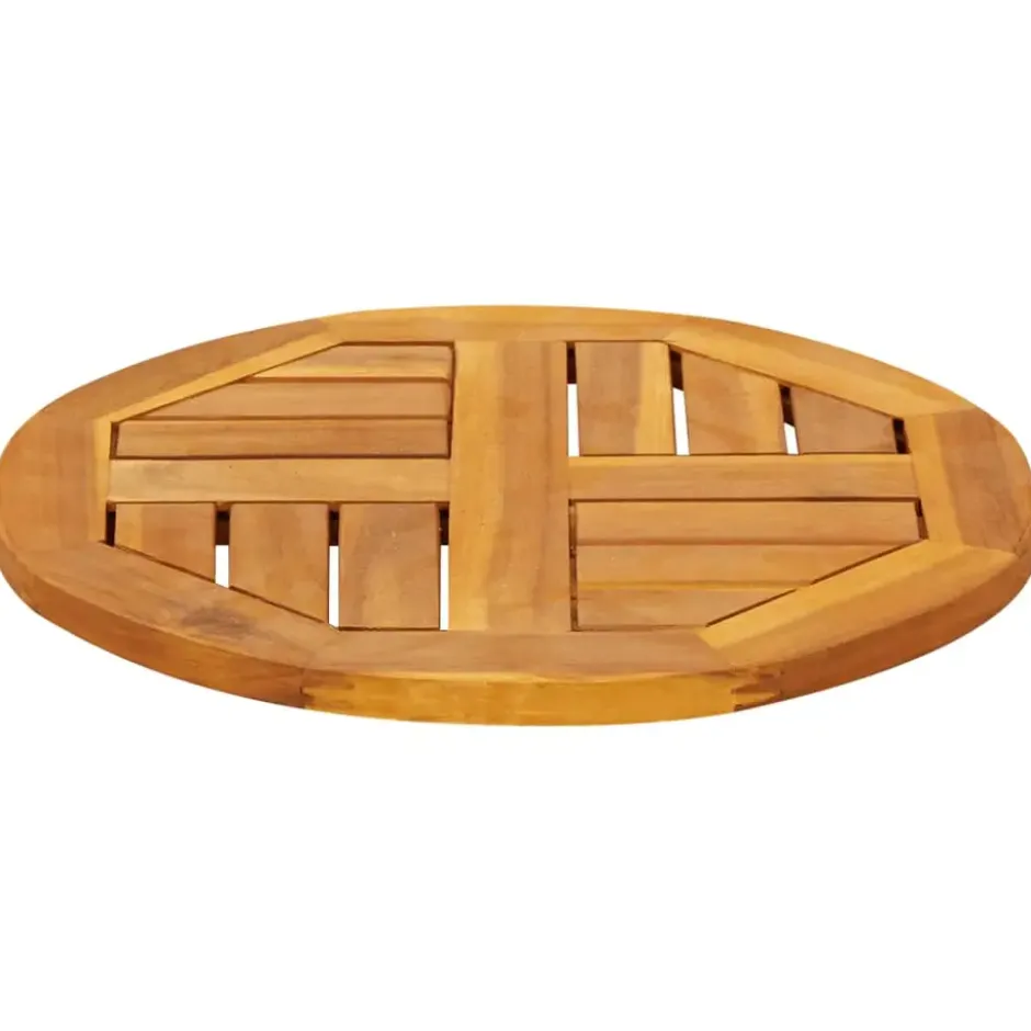 vidaXL - Tafelblad - Bruin - Acaciahout - 40 cm