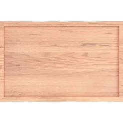 vidaXL - Tafelblad - Bruin - Eikenhout - 100 x 60 x 4 cm