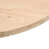 vidaXL - Tafelblad - Bruin - Grenenhout - Ø 90 x 2.5 cm