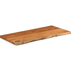 vidaXL - Tafelblad - Bruin - Hout - 80 x 40 x 3.8 cm