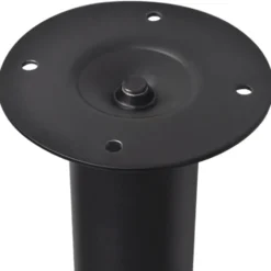 vidaXL - Tafelpoot - Zwart - IJzer - 4 stuks