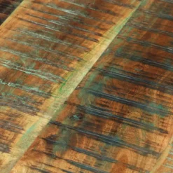 vidaXL - Tafeltje - Bruin - Gerecycled hout - Ø 40 x 34 cm - 3 stuks