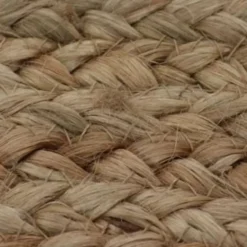 vidaXL - Tapijt - Beige - Jute - 150 cm