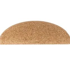 vidaXL - Tapijt Traptrede - Beige - Polypropyleen