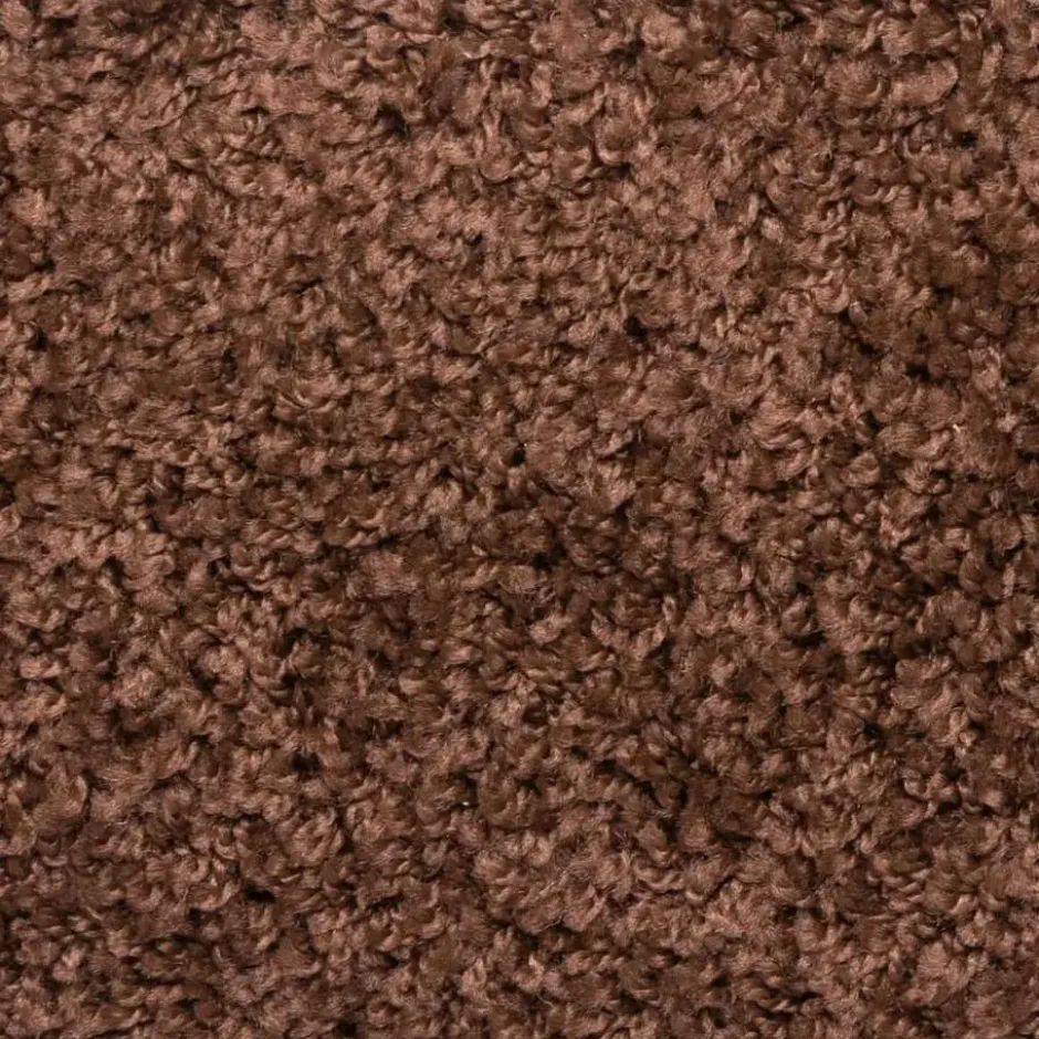 vidaXL - Tapijt Traptrede - Bruin - Polypropyleen