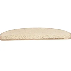vidaXL - Tapijt Traptrede - Crème - Polypropyleen