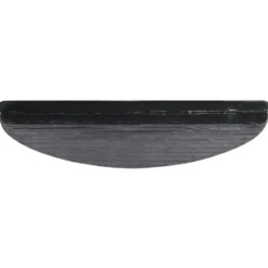 vidaXL - Tapijt Traptrede - Zwart - Kunststof - 56 x 17 x 3 cm - 15 stuks