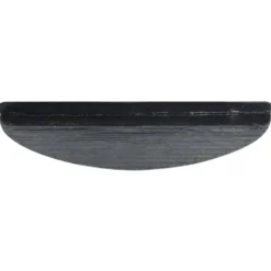 vidaXL - Tapijt Traptrede - Zwart - Kunststof - 56 x 17 x 3 cm - 15 stuks