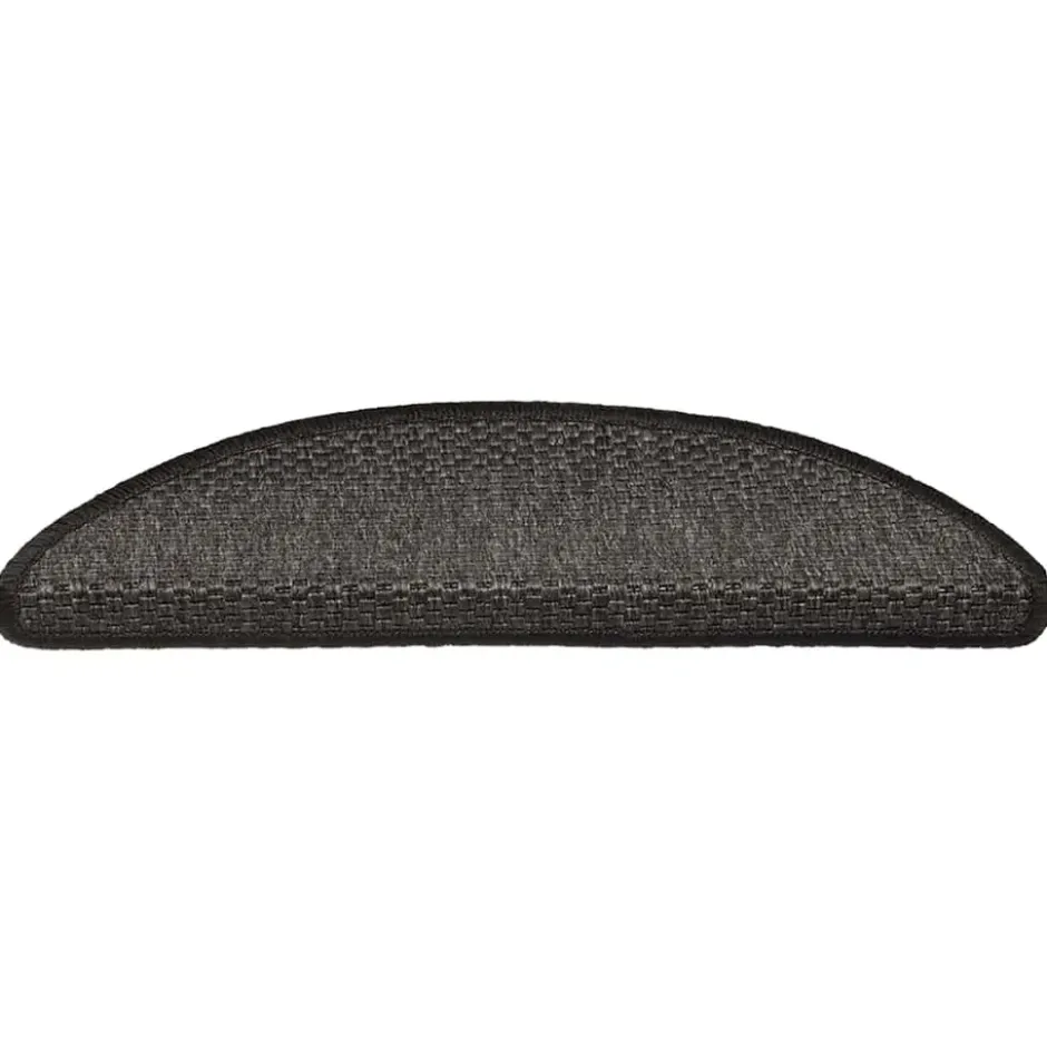 vidaXL - Trapmat - Antraciet - Stof - 56 x 17 x 3 cm - 15 stuks