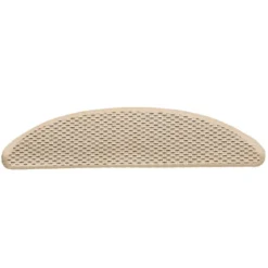 vidaXL - Trapmat - Crème - Stof - 56 x 17 x 3 cm - 15 stuks