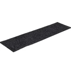 vidaXL - Trapmat - Donkergrijs - Polypropyleen - 76 x 20 cm - 15 stuks
