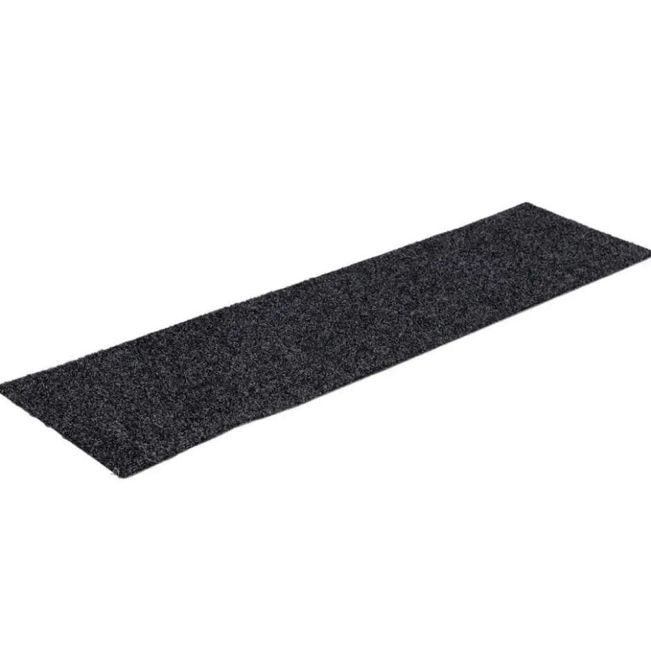 vidaXL - Trapmat - Donkergrijs - Polypropyleen - 76 x 20 cm - 15 stuks